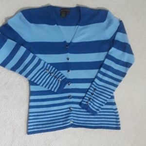Royal Robins blue, striped sweater